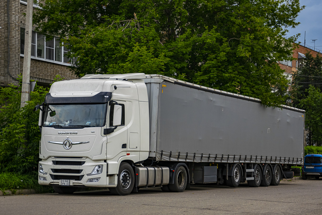 Хабаровский край, № О 340 РА 27 — Dongfeng GX DFH4180
