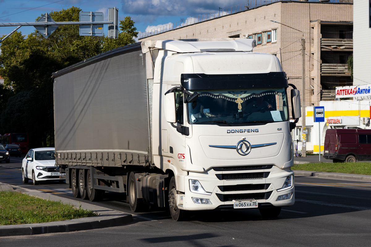 Вологодская область, № Н 065 ХА 35 — Dongfeng GX DFH4180