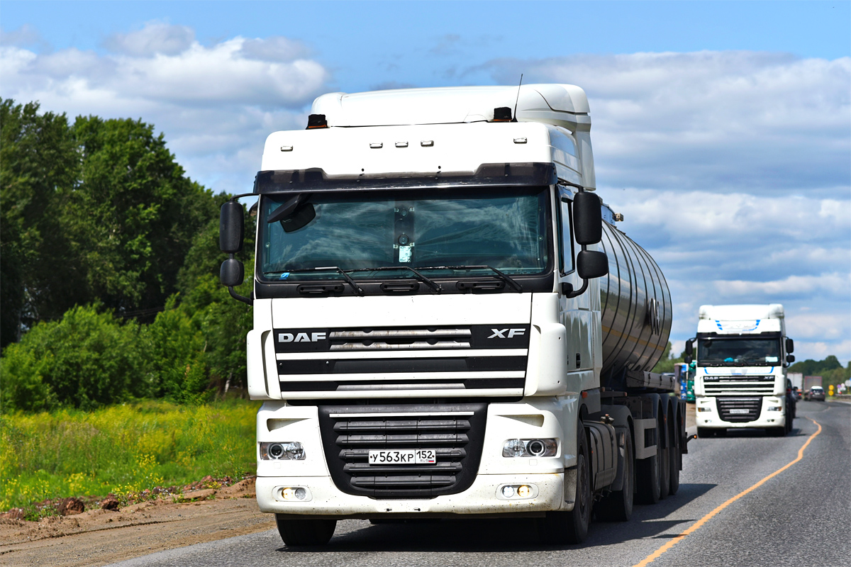 Нижегородская область, № У 563 КР 152 — DAF XF105 FT