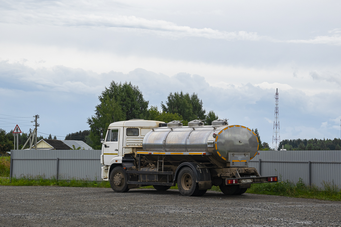 Удмуртия, № А 156 СТ 18 — КамАЗ-43253-G5(69)