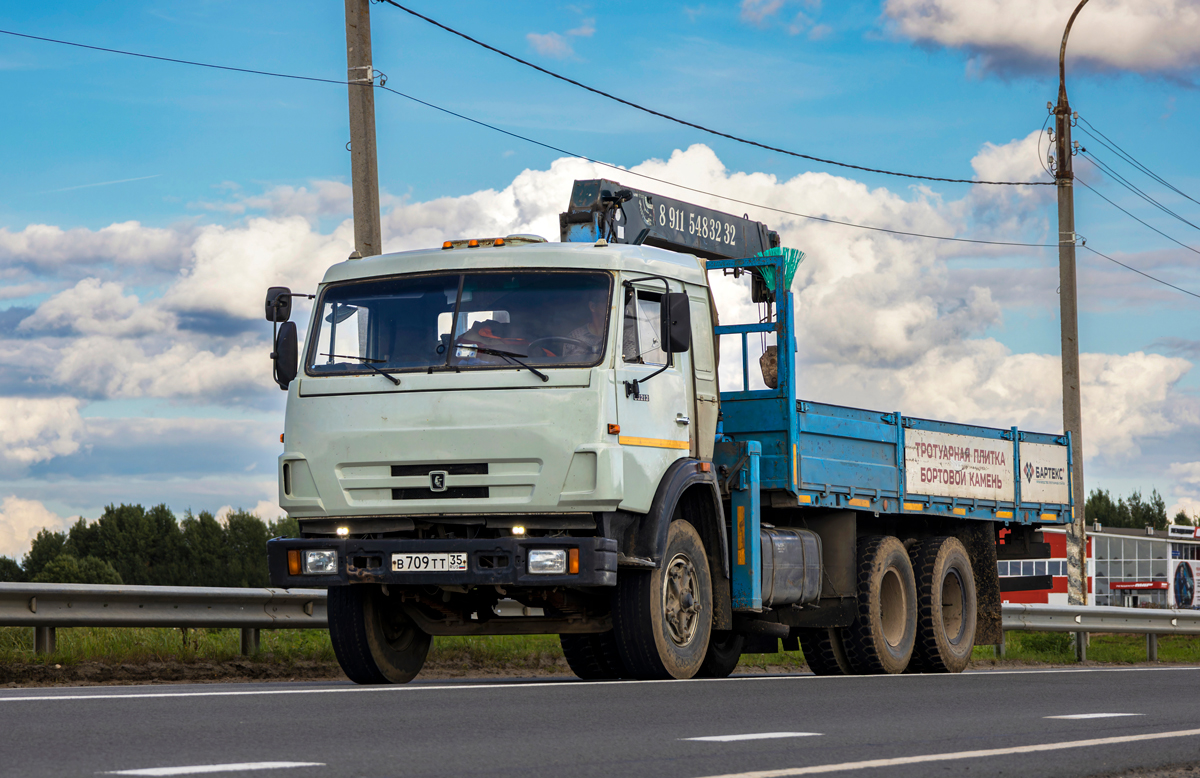 Вологодская область, № В 709 ТТ 35 — КамАЗ-53202