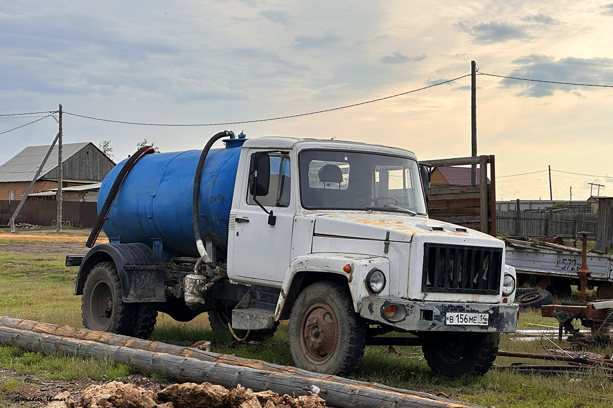 Саха (Якутия), № В 156 МЕ 14 — ГАЗ-3307