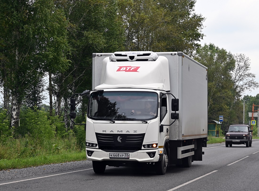 Кемеровская область, № К 668 ХР 33 — КамАЗ-43089-F5 "Компас 9"