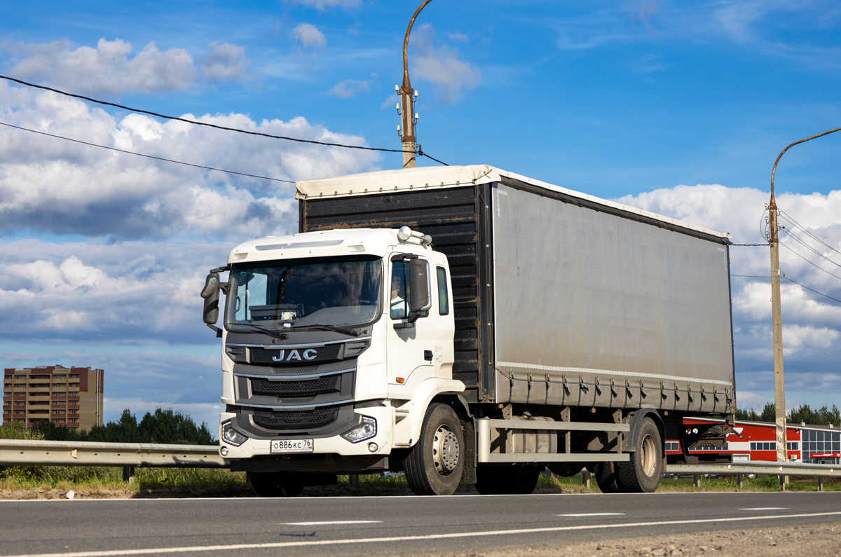 Ярославская область, № О 886 КС 76 — JAC N200