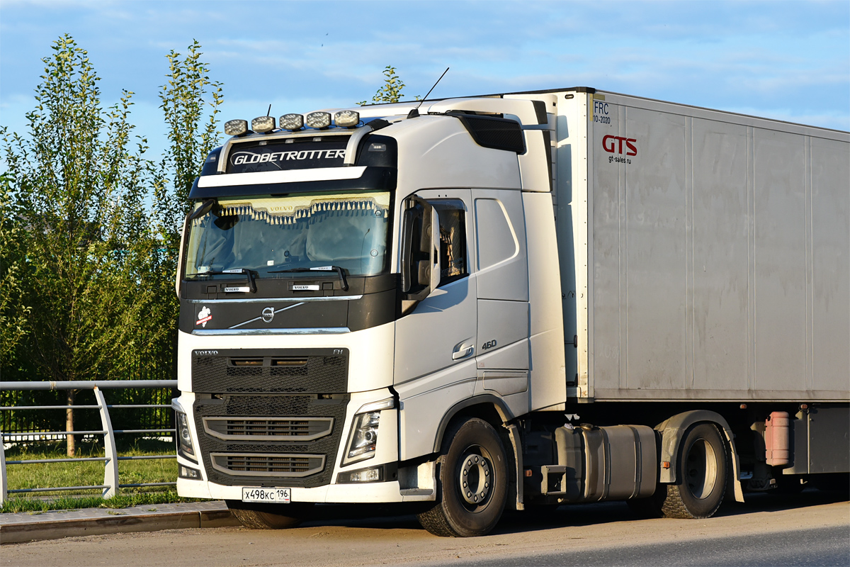 Свердловская область, № Х 498 КС 196 — Volvo ('2012) FH.460 [X9P]