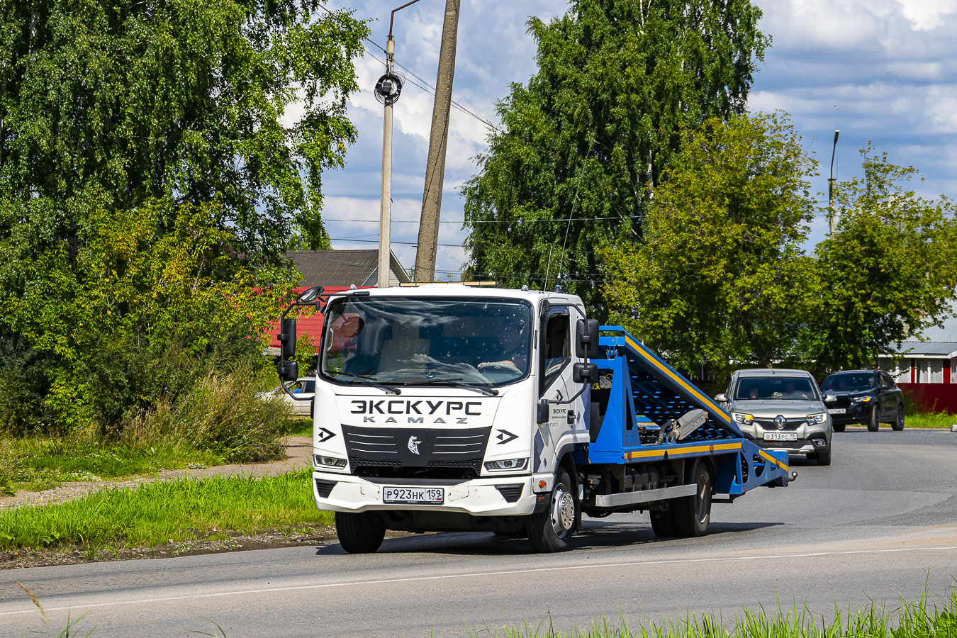 Пермский край, № Р 923 НК 159 — КамАЗ-43082-H5 "Компас 12"