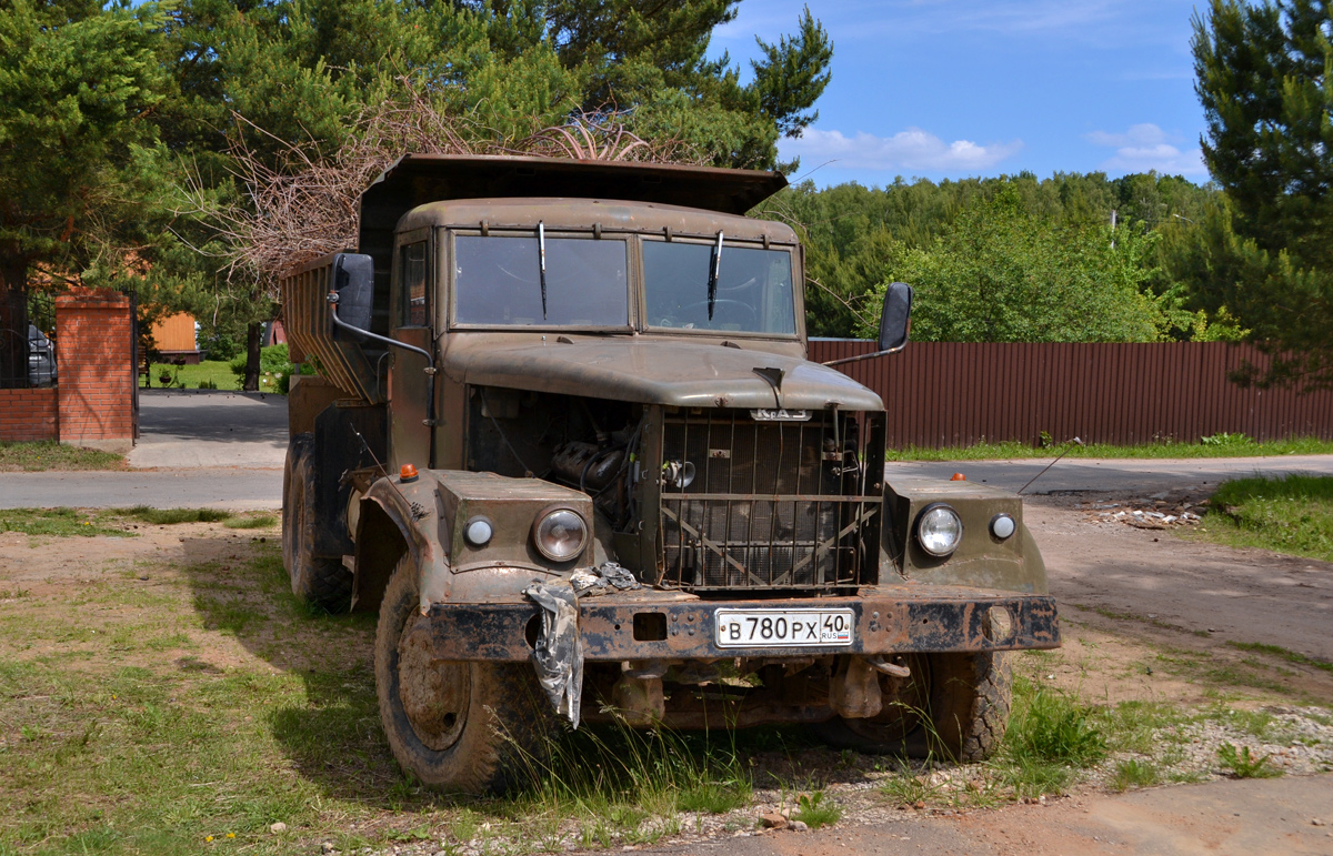 Калужская область, № В 780 РХ 40 — КрАЗ-256Б1