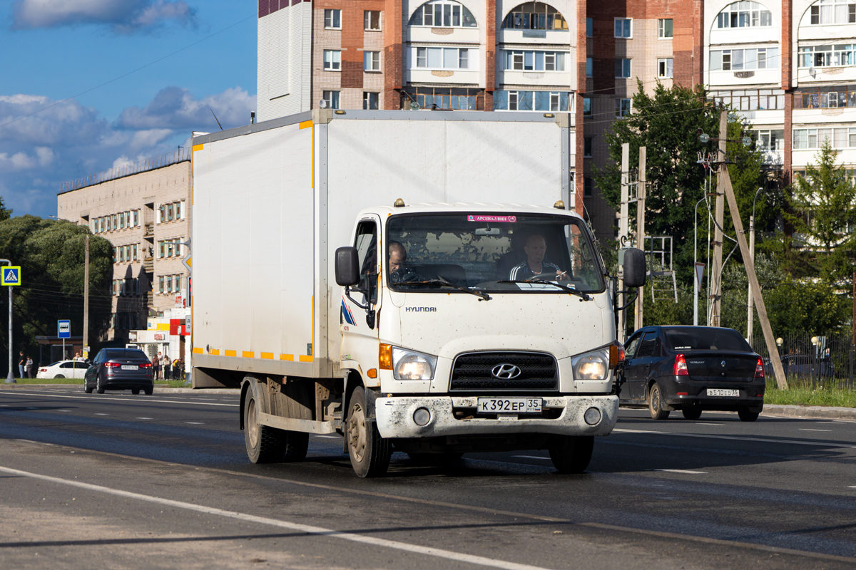 Вологодская область, № К 392 ЕР 35 — Hyundai HD78 [XWE]