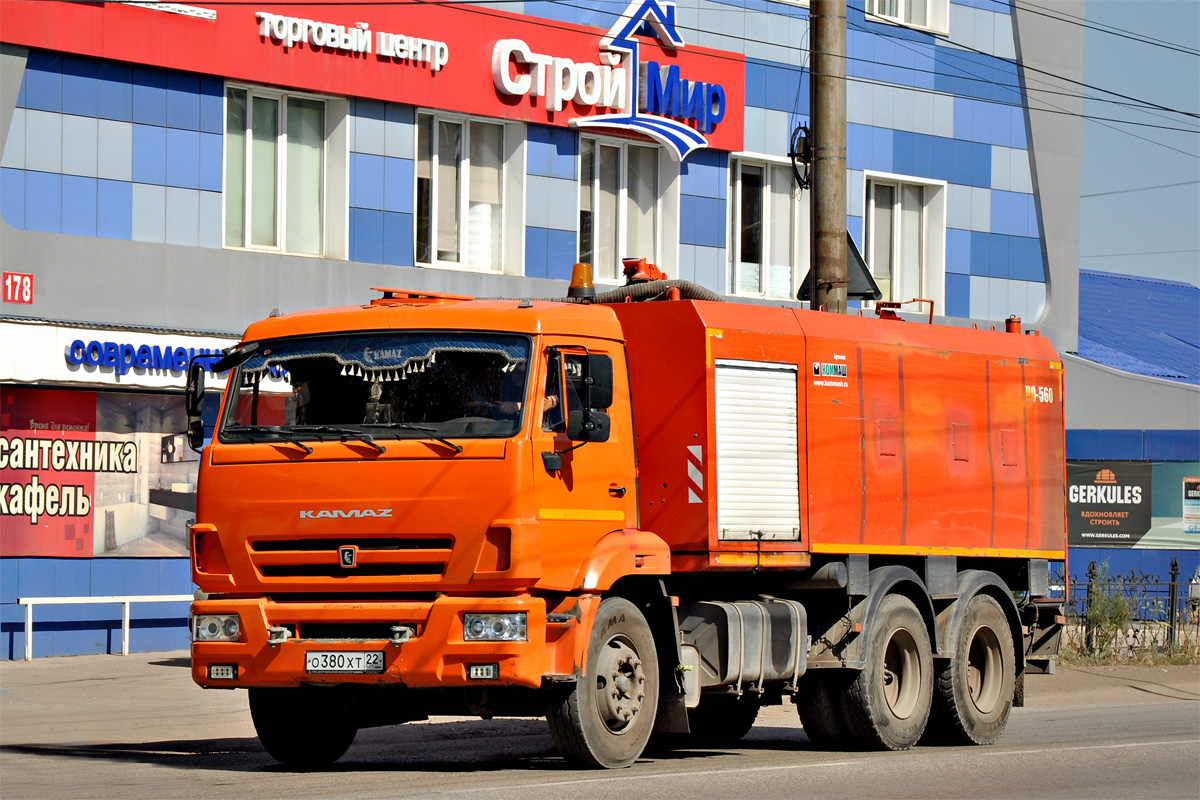 Алтайский край, № О 380 ХТ 22 — КамАЗ-65115-A4(23)