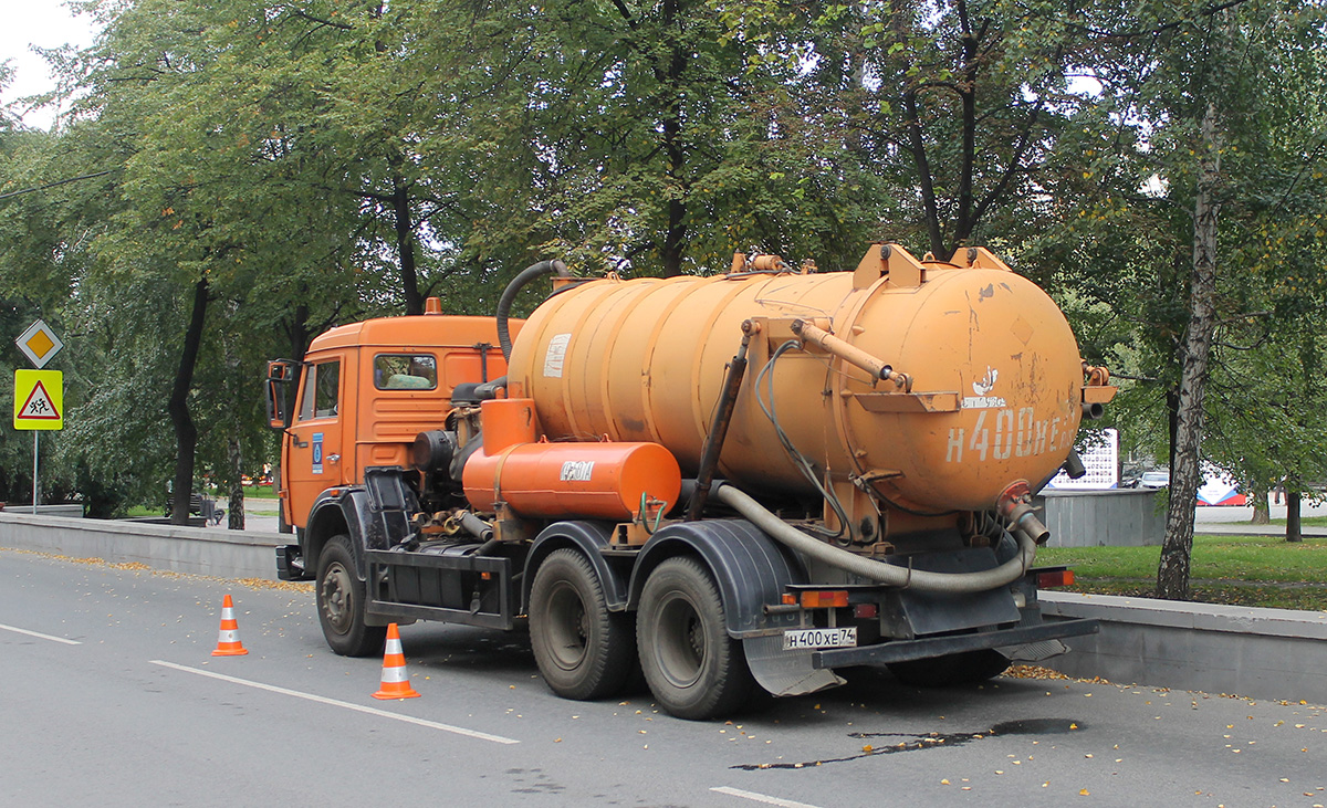Челябинская область, № Н 400 ХЕ 74 — КамАЗ-53215-15 [53215R]