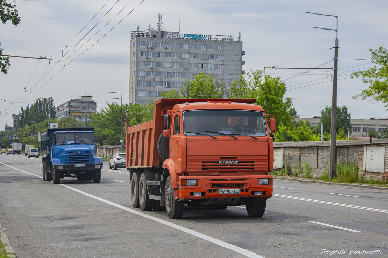 Киев, № АА 9837 ЕЕ — КамАЗ-6520 (общая модель)