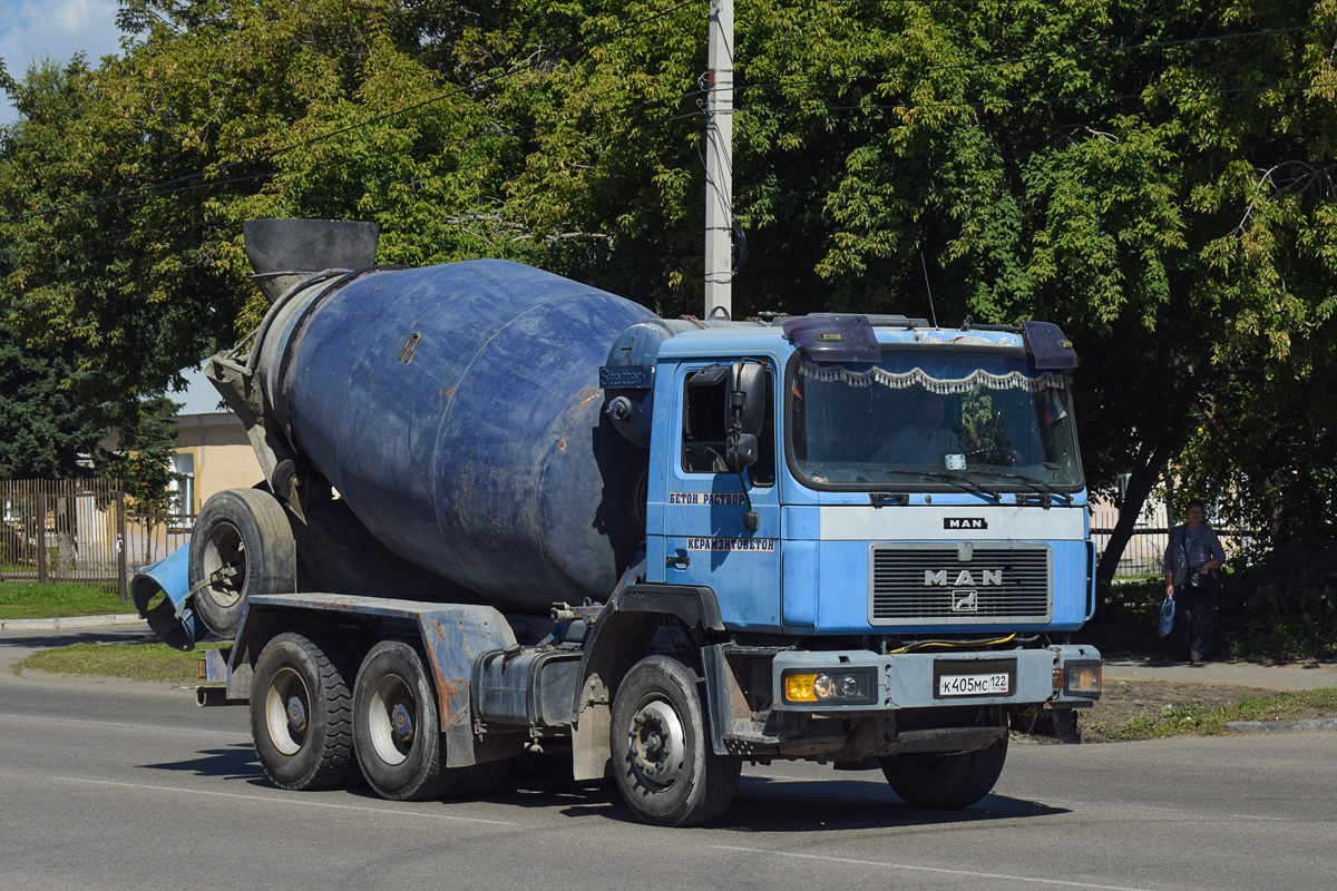 Алтайский край, № К 405 МС 122 — MAN F90 25.xxx (общая)