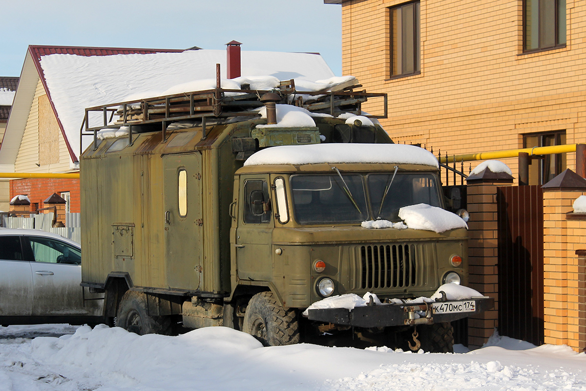 Оренбургская область, № К 470 МС 174 — ГАЗ-66-01