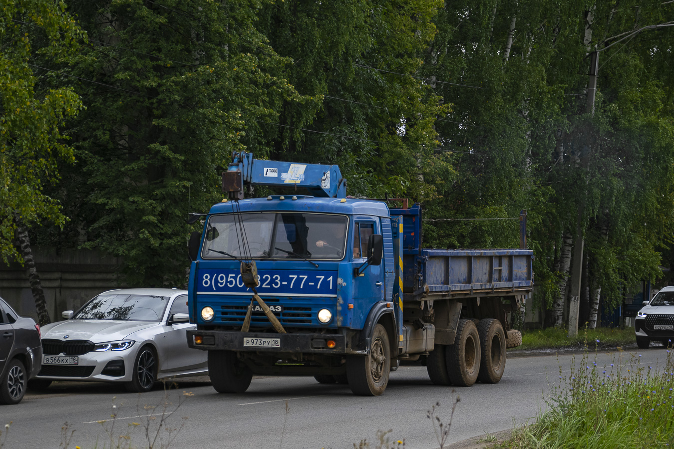 Удмуртия, № Р 973 РУ 18 — КамАЗ-53212
