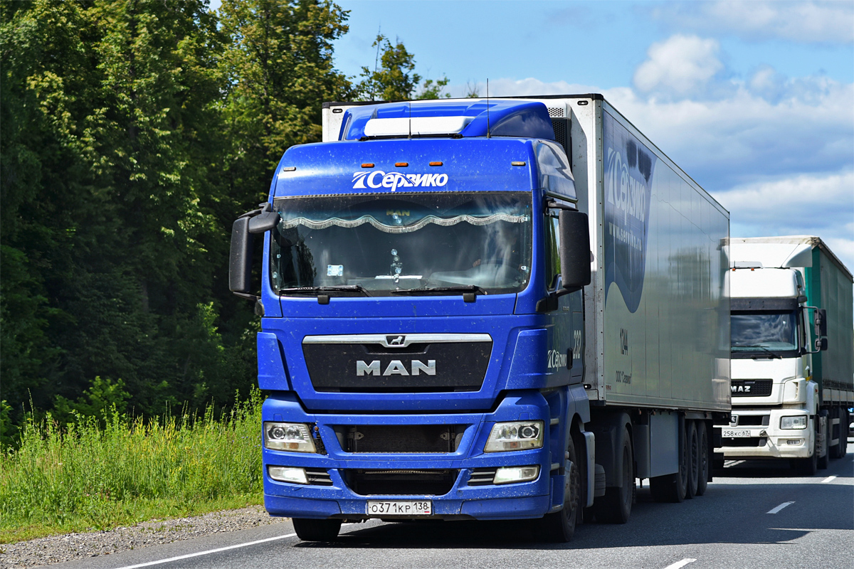 Иркутская область, № 232 — MAN TGX 18.480