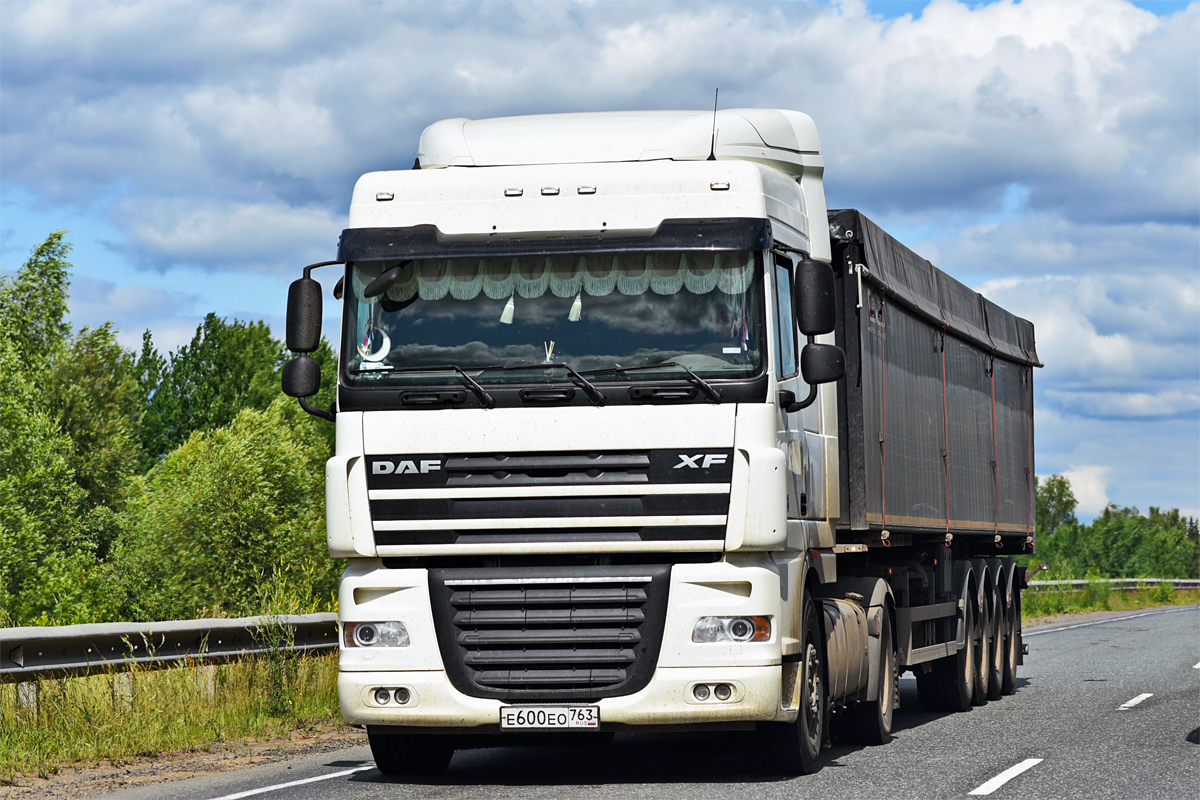 Самарская область, № Е 600 ЕО 763 — DAF XF105 FT