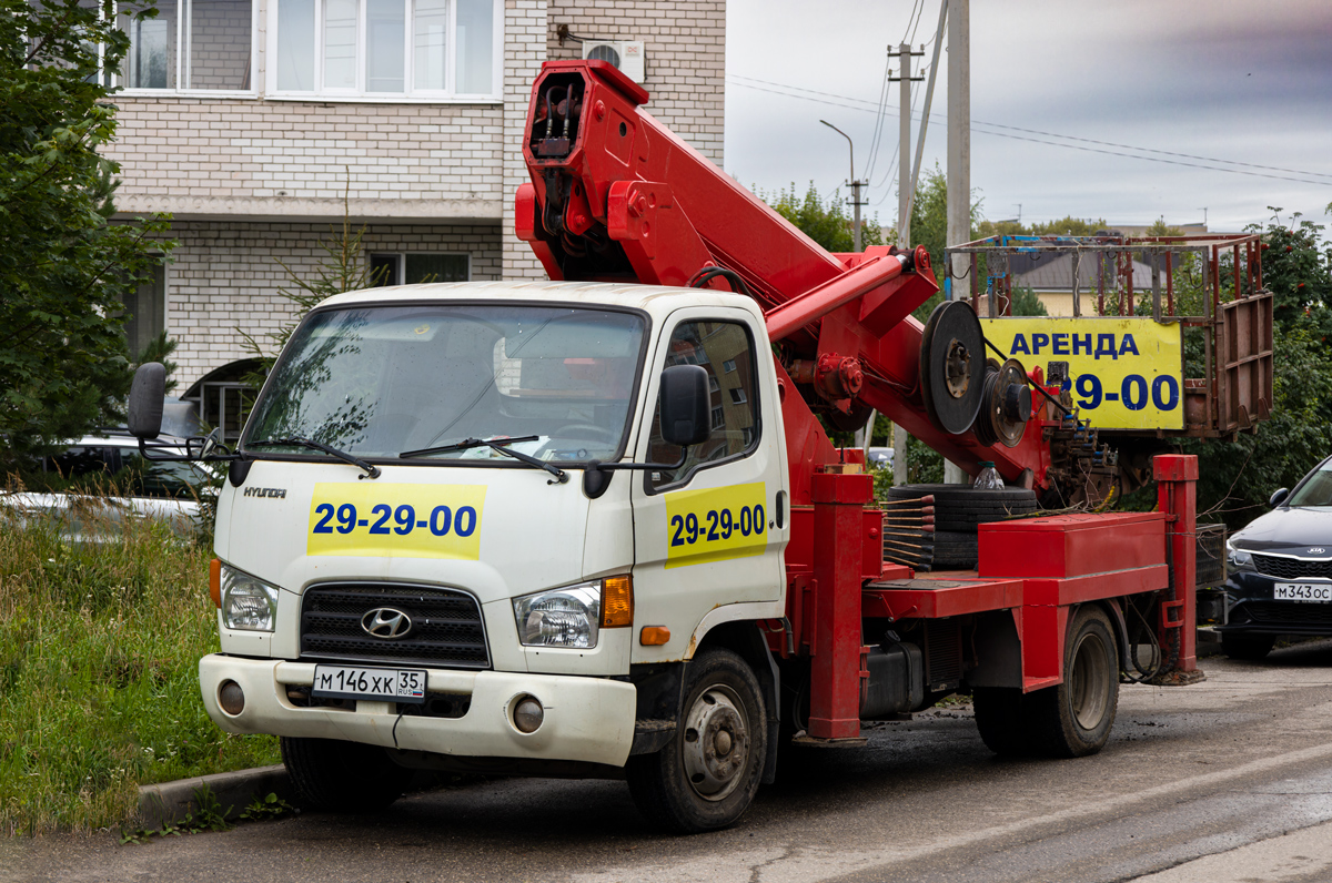 Вологодская область, № М 146 ХК 35 — Hyundai e-Mighty ('04 общая модель)