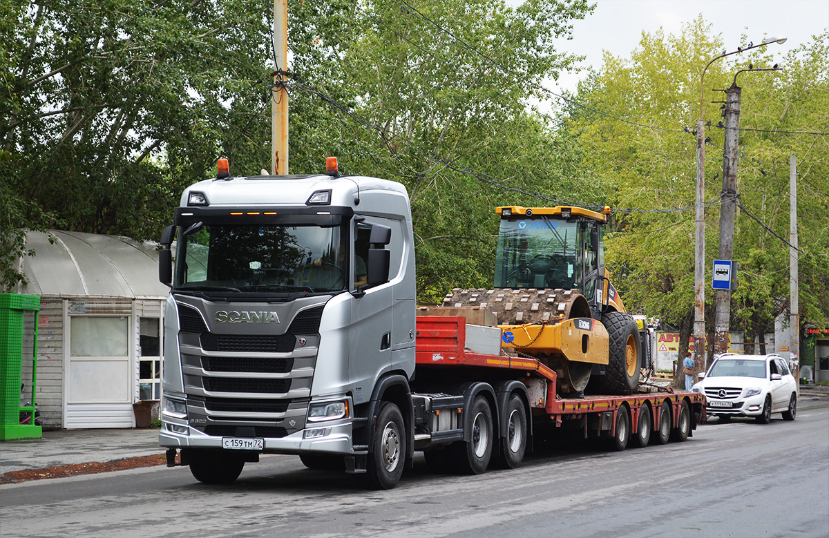 Тюменская область, № С 159 ТМ 72 — Scania ('2016) S620