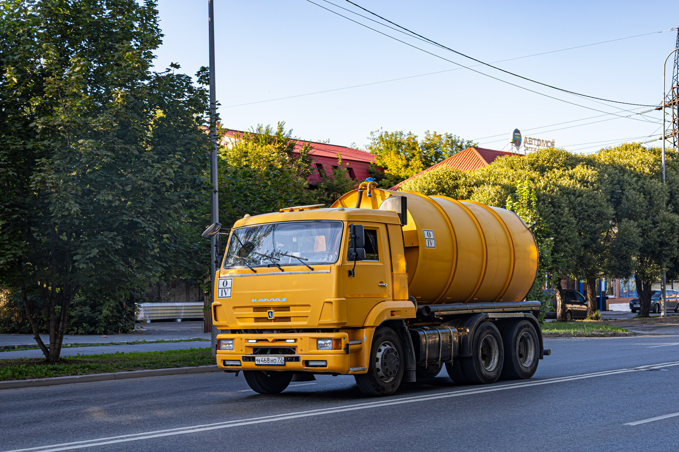 Тюменская область, № Н 468 НО 72 — КамАЗ-65116 [651160]