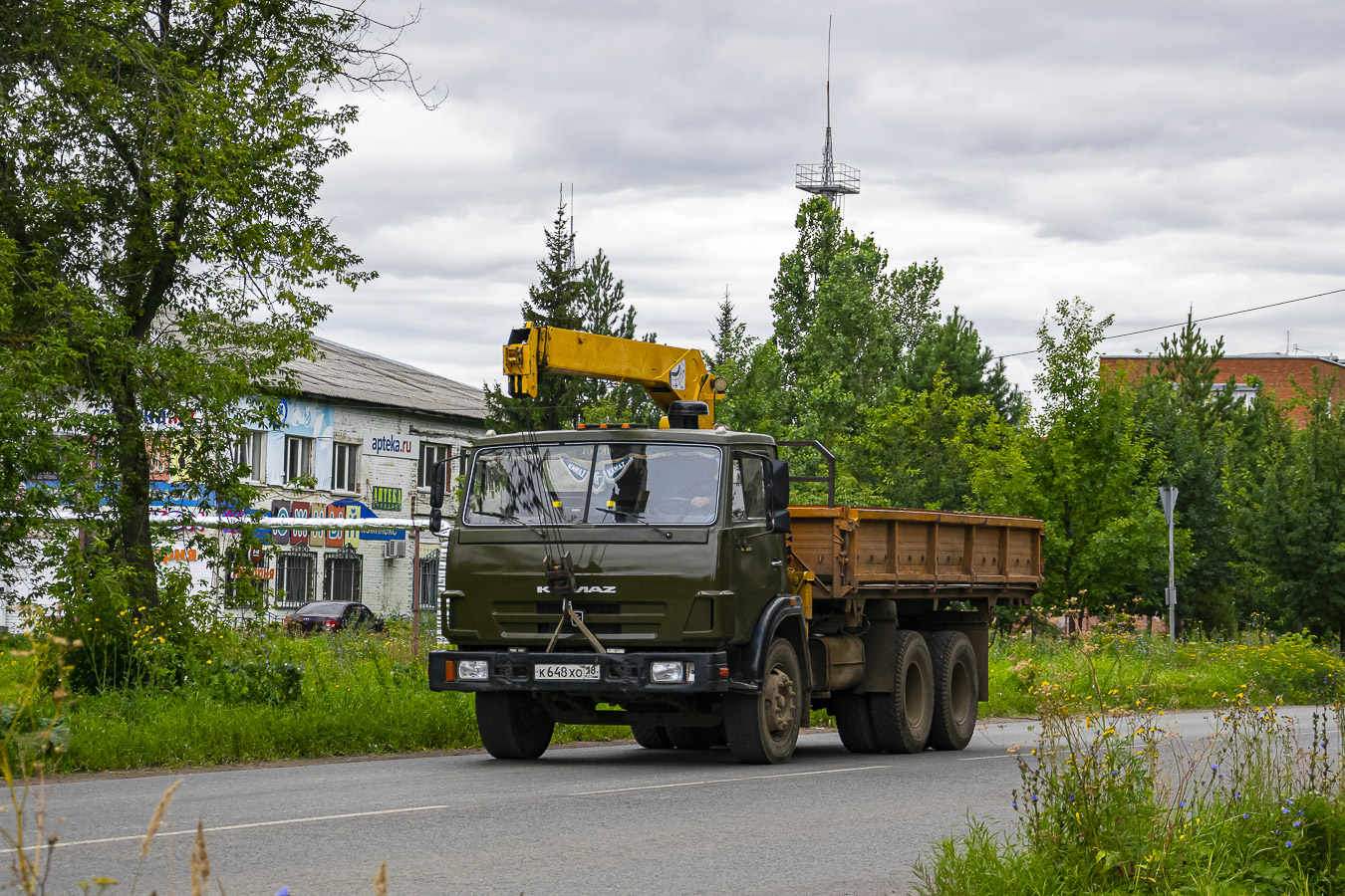 Удмуртия, № К 648 ХО 18 — КамАЗ-5320