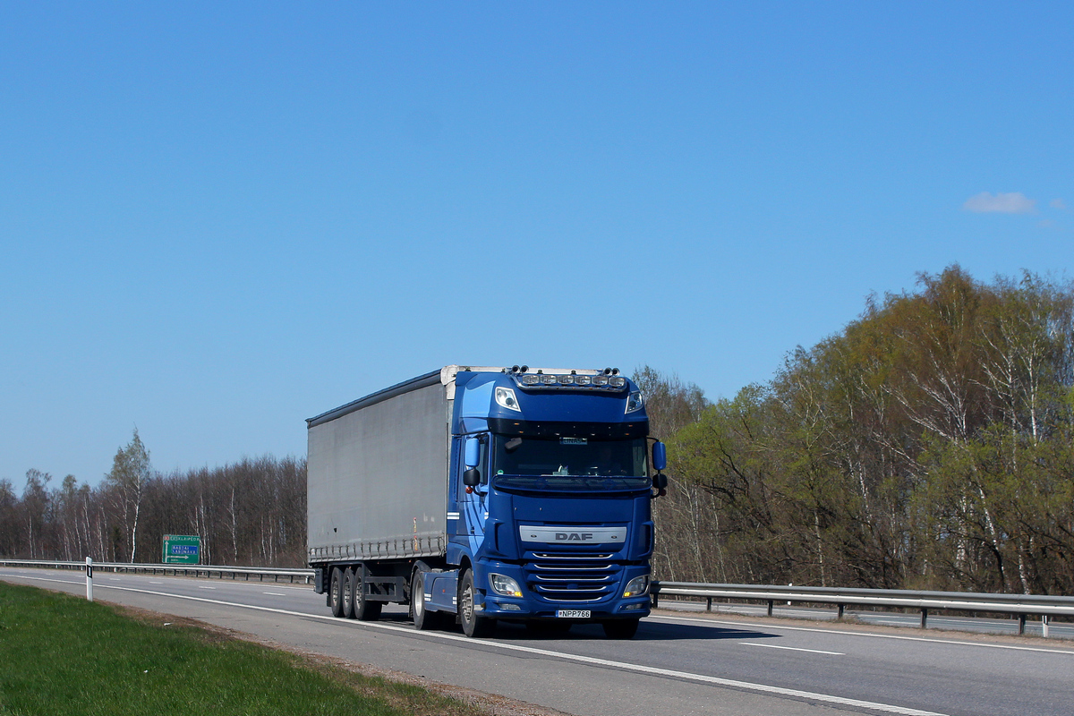 Литва, № NPP 766 — DAF XF Euro6 FT