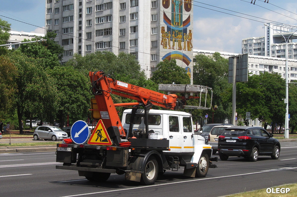 Минск, № АС 7662-7 — ГАЗ-3306/3307/3309 (общая модель)