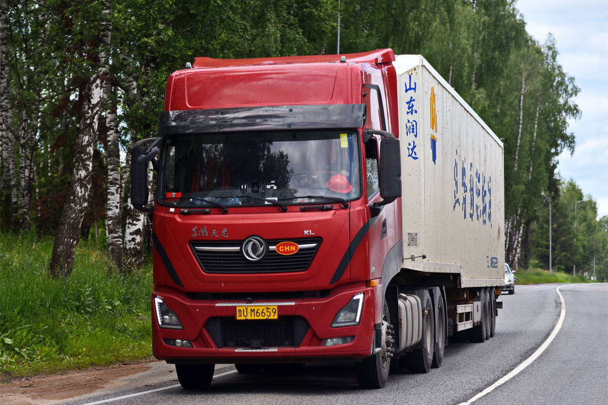 Китай, № 鲁U-M6659 — Dongfeng KL DFL4251