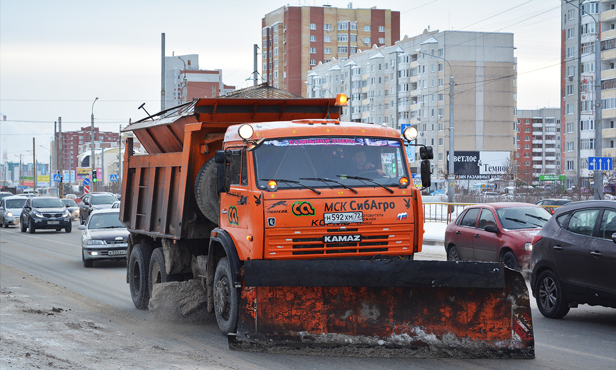 Тюменская область, № Н 592 ХМ 72 — КамАЗ-65115-62