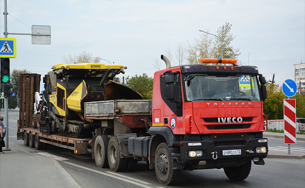 Тюменская область, № О 480 СО 72 — IVECO-AMT Trakker ('2007)