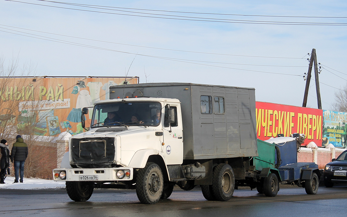 Оренбургская область, № В 026 ХВ 56 — ЗИЛ-433362