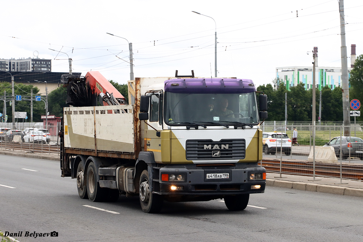Санкт-Петербург, № А 418 АВ 198 — MAN F2000 26.463