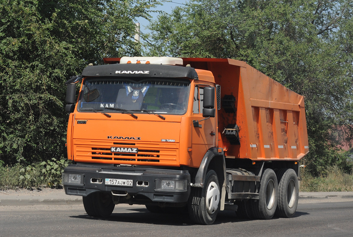 Алматы, № 157 AJW 02 — КамАЗ-65115 [651150]