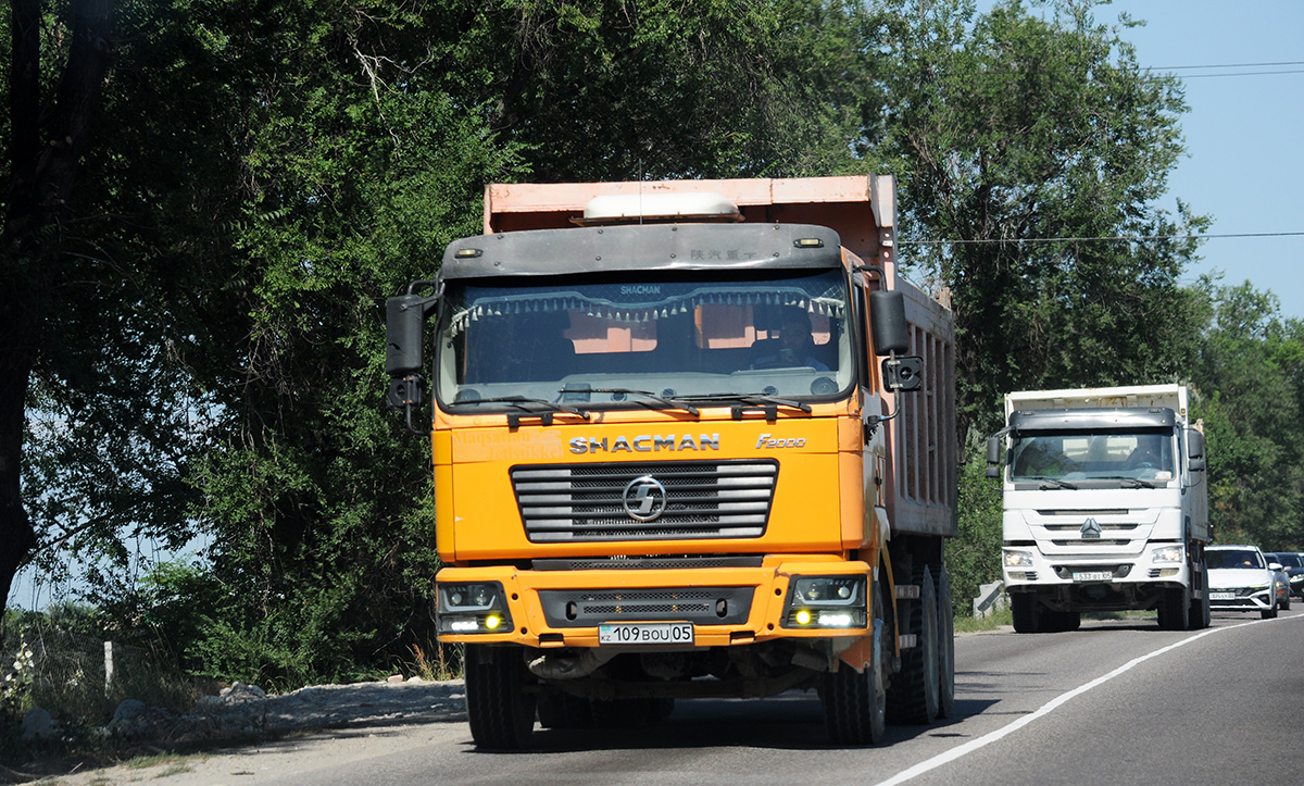 Алматинская область, № 109 BOU 05 — Shaanxi Shacman F2000 SX325x
