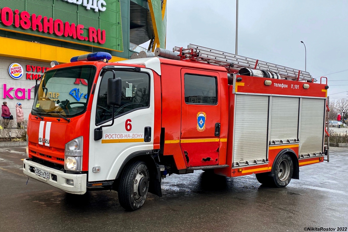 Ростовская область, № О 382 СН 161 — Isuzu NPR75 [Z7X]