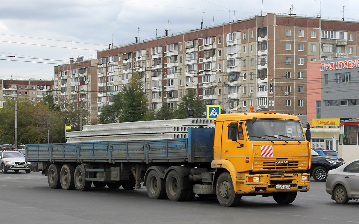 Курганская область, № В 122 КР 45 — КамАЗ-65116-62