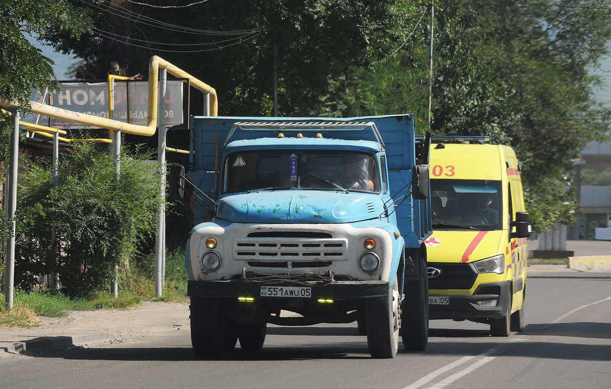 Алматинская область, № 551 AWU 05 — ЗИЛ-495810