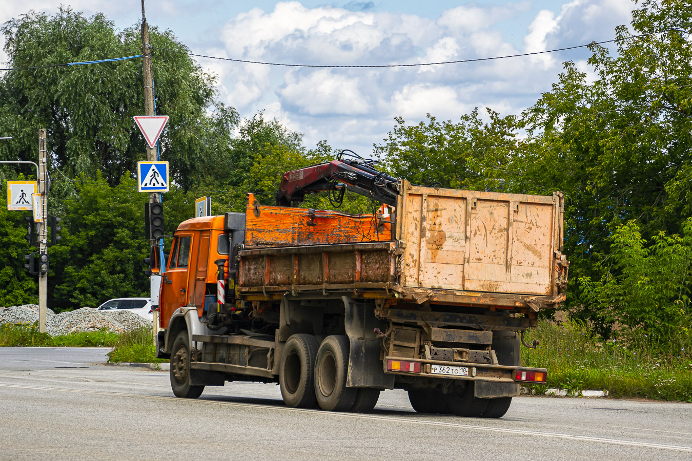 Удмуртия, № Р 362 ТО 18 — КамАЗ-65115 [651150]