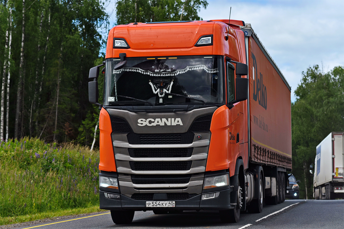 Татарстан, № Р 554 КУ 40 — Scania ('2016) S500