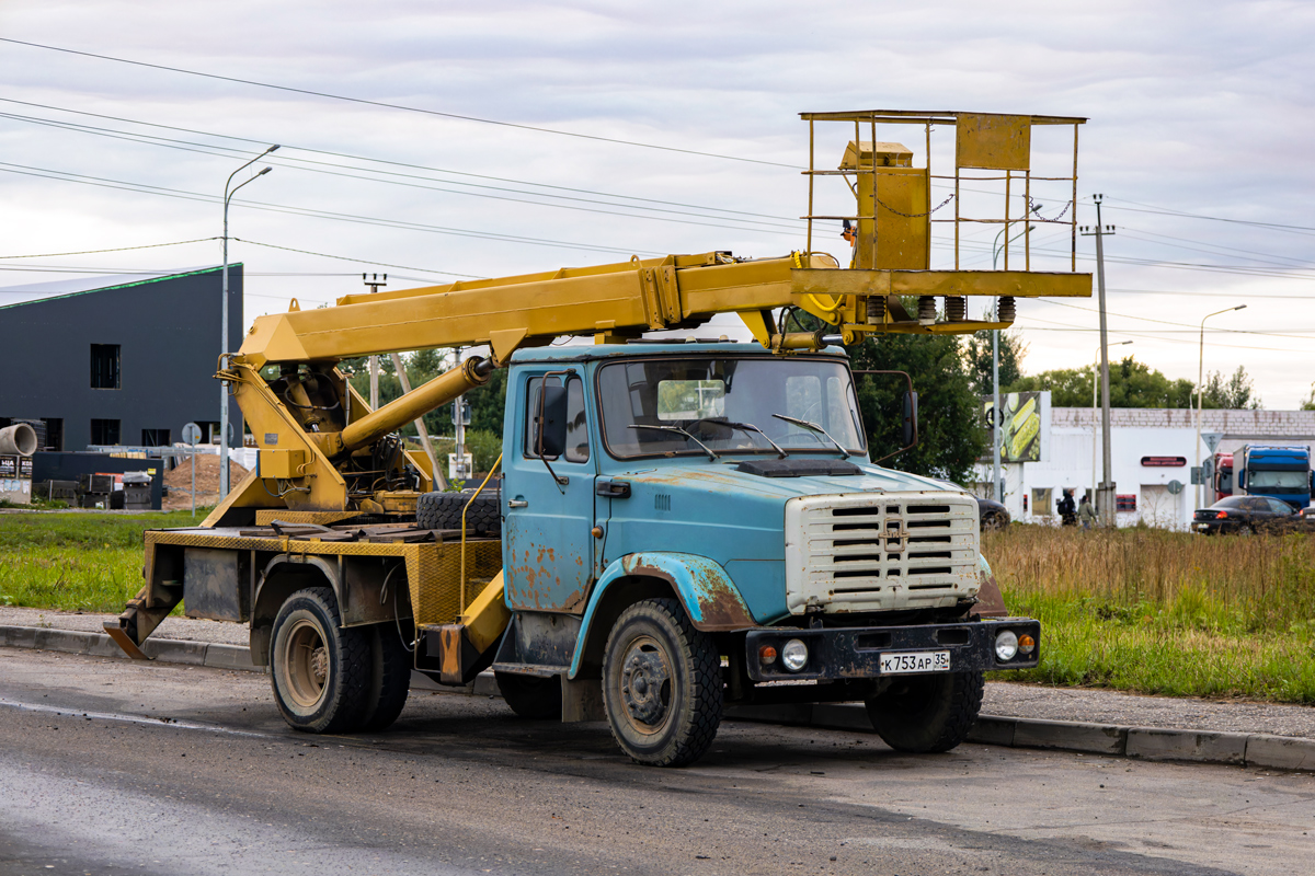Вологодская область, № К 753 АР 35 — ЗИЛ-433362