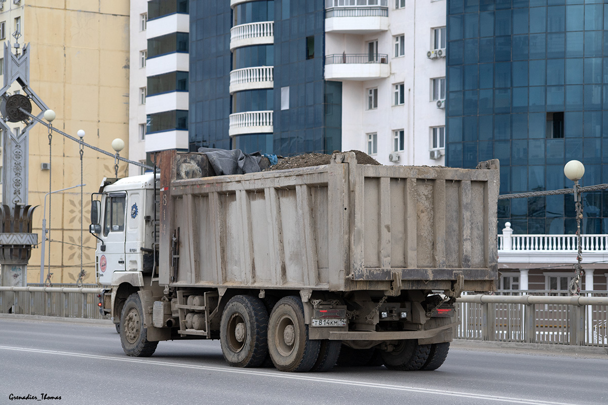Саха (Якутия), № Т 814 КМ 14 — Shaanxi Shacman F3000 SX325x