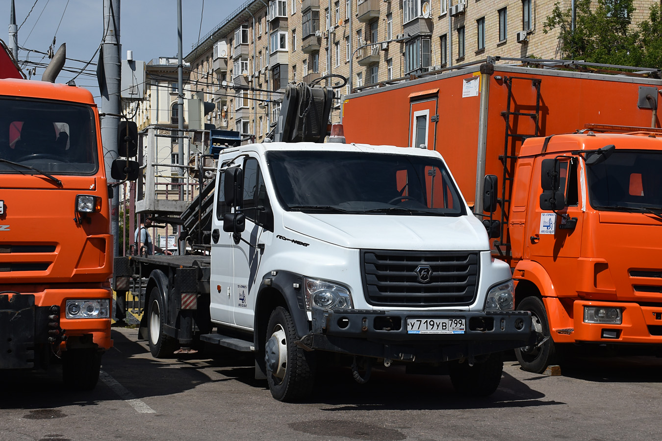 Москва, № У 719 УВ 799 — ГАЗ-C42R33