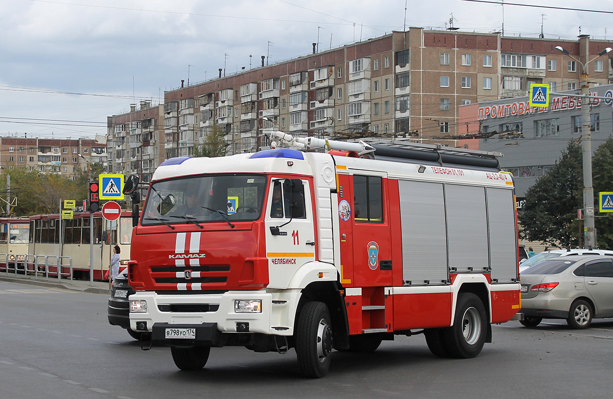 Челябинская область, № В 798 УО 174 — КамАЗ-43265-5H(56)