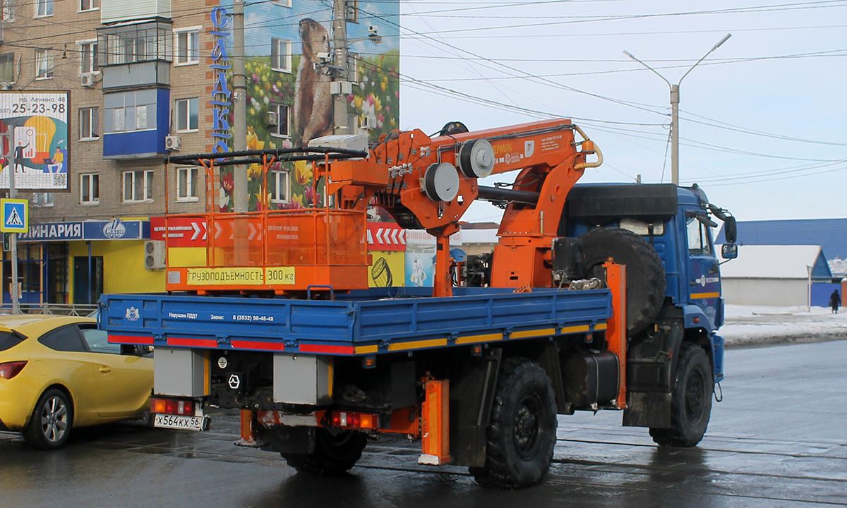 Оренбургская область, № Х 564 КХ 56 — КамАЗ-43502-45