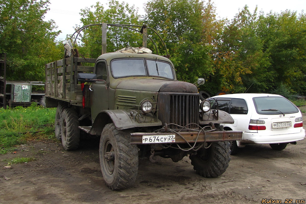 Алтайский край, № Р 674 СУ 22 — ЗИЛ-157 (общая модель)