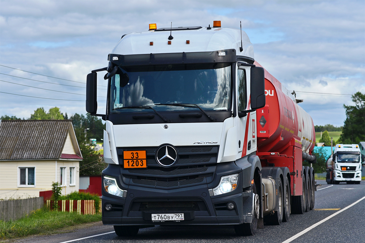 Москва, № Т 760 ВУ 797 — Mercedes-Benz Actros '18 1845 [Z9M]