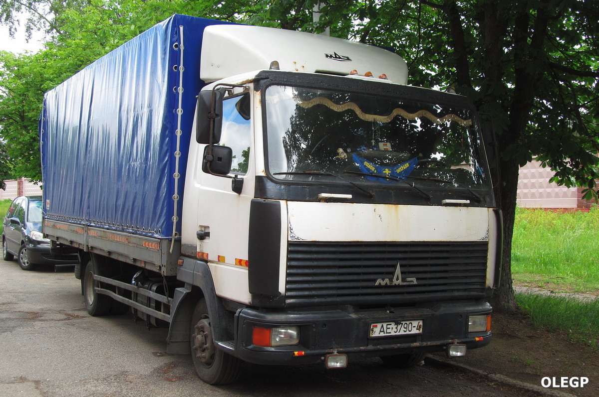 Гродненская область, № АЕ 3790-4 — МАЗ-4371 (общая модель)
