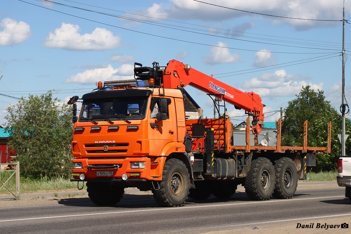 Ненецкий автономный округ, № А 909 АТ 83 — КамАЗ-43118-24