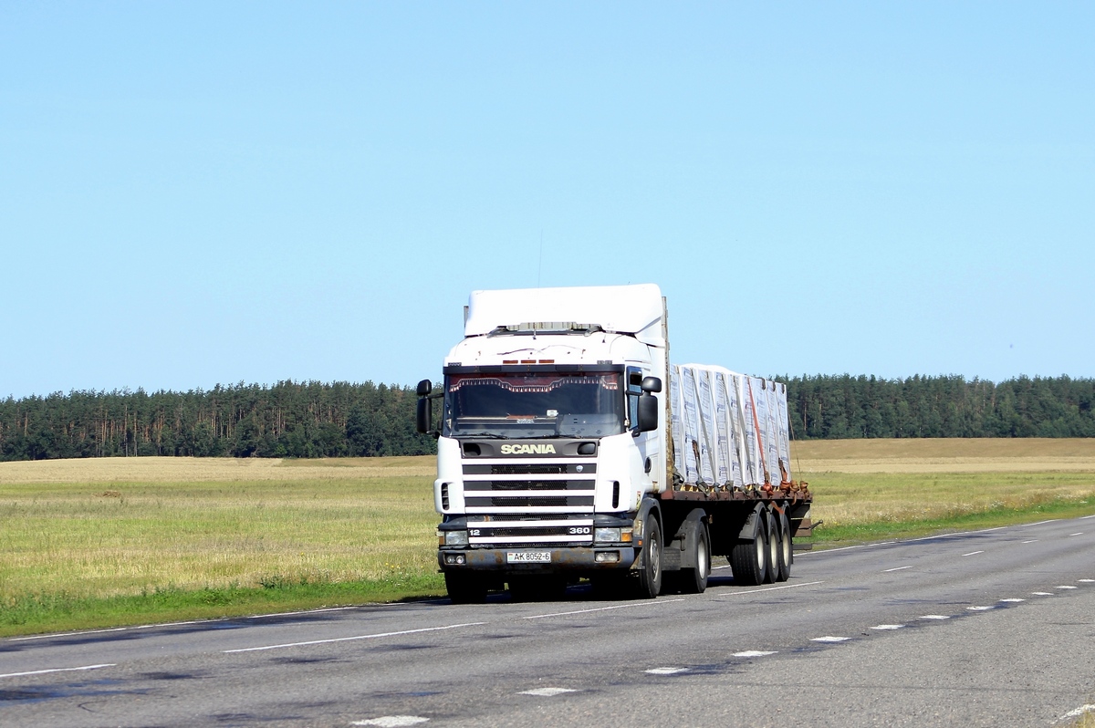 Могилёвская область, № АК 8052-6 — Scania  (общая модель)
