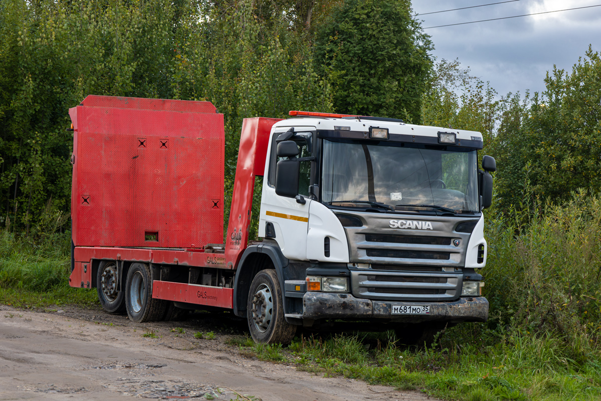 Вологодская область, № М 681 МО 35 — Scania ('2004) P280