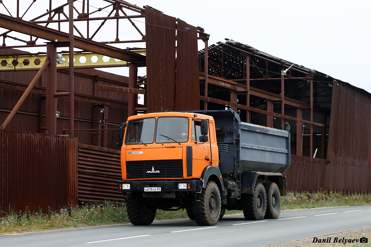 Ненецкий автономный округ, № А 615 СЕ 83 — МАЗ-6317X9